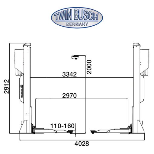 Barrierefri løftebukk TW250W-400G - Bilde 5