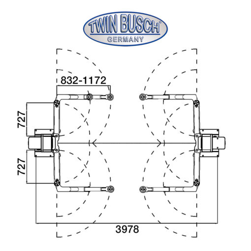 Barrierefri løftebukk TW250W-400G - Bilde 6